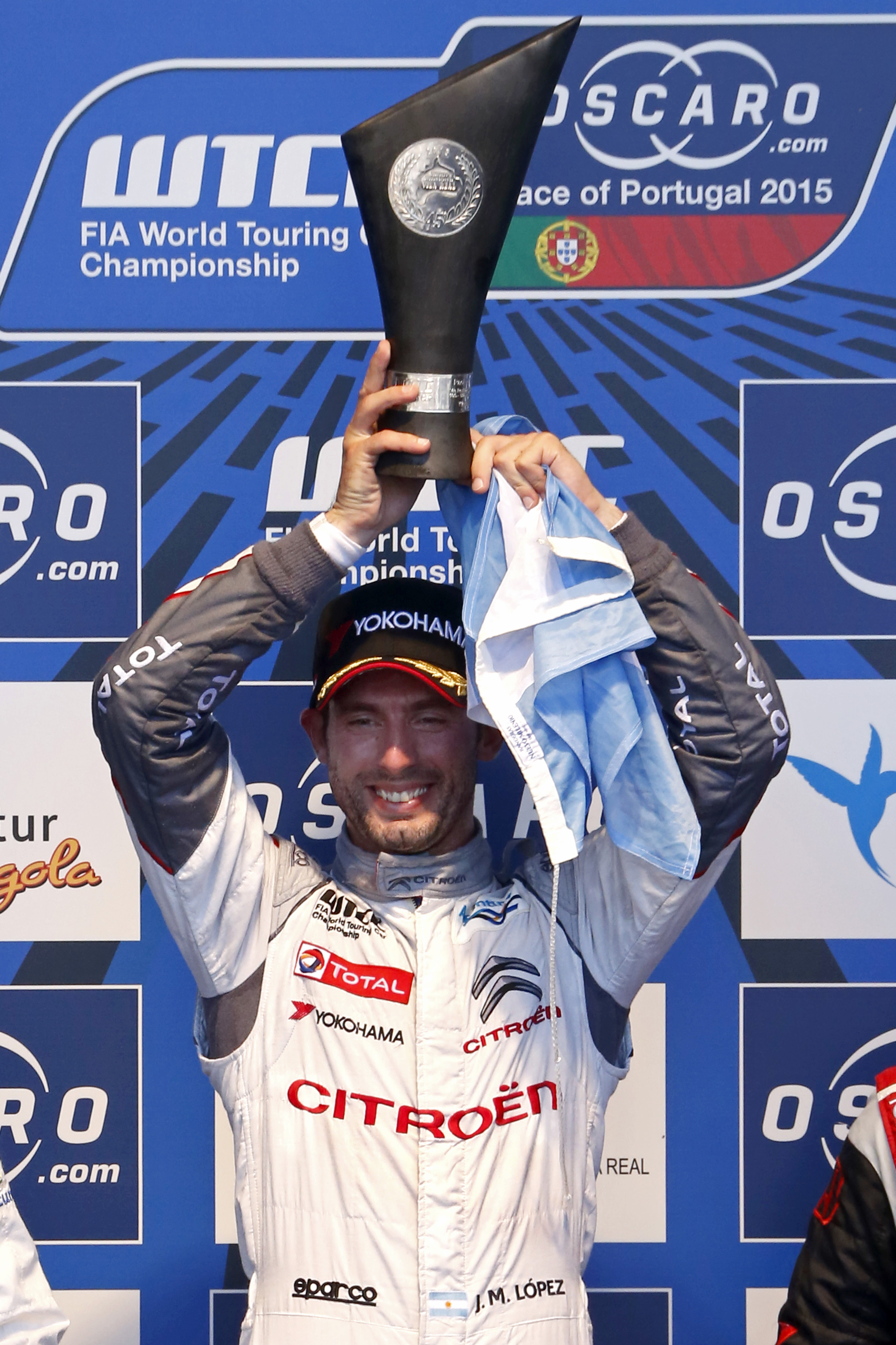 FIA WORLD TOURING CAR CHAMPIONSHIP 2015 - CIRCUITO DE VILA REAL - RACE OF PORTUGAL - WTCC-10/07/2015 A 12/07/2015 - PHOTO :  @World 37- Jose Maria Lopez - Citroen Total WTCC